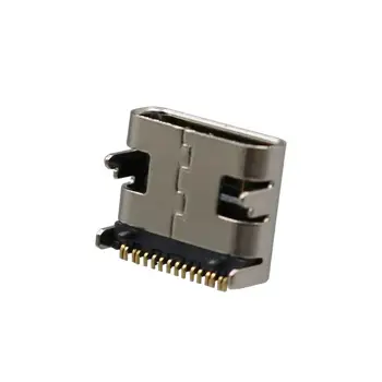 50ks USB 3.1 Typ C 4Legs 16 Pin Female Zásuvka PCB Pájecí Konektor SMT