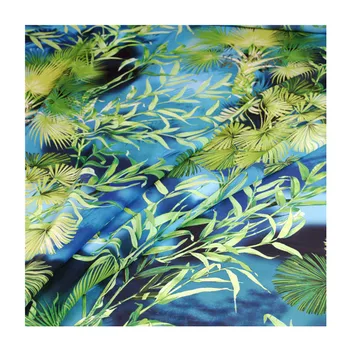 50x145cm Sametové tištěné šifon polyester tkanina tkaniny materiál továrna vlastní šaty šití diy tričko, šátek tkaniny pro šití