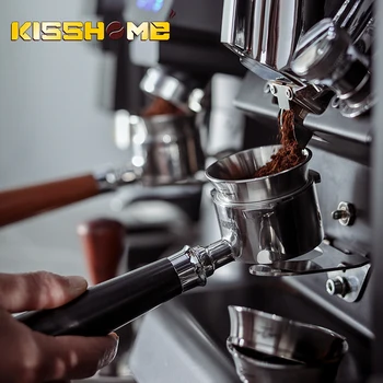 51 mm z Nerezové Oceli Inteligentní Dávkovací Kroužek Vaření Mísy mletá Káva Pro Espresso Barista Trychtýř Portafilter Kávy Příslušenství