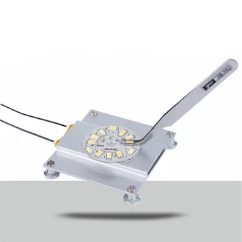 550W Hliníkové LED Odstraňovač PTC Topné Desky Pájení Čipu Odstranění Svaru BGA Pájky Míč Stanice Split Deska US/EU Plug