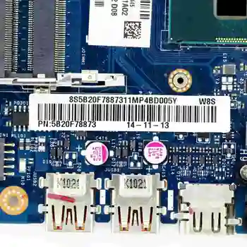 5B20F78873 - DSC základní Deska ZIVY2 LA-B111P w/ i7-4700HQ 2.4 GHz CPU + GTX 960m GPU pro Lenovo Y50-70 Y70-70 Notebooky