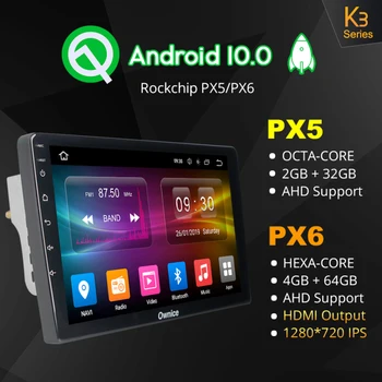 6G+128 G Ownice Android 10.0 4Gb+64Gb autorádio 2 Din GPS Navigace pro Mazda 6 Atenza CX-5 2012-GL GJ 2012 2013 2016 2017 Audio