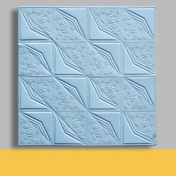 70*70cm Pěnový 3D Dlaždice Cihlové Zdi Nálepka Samolepící DIY Bílé Tapety Panely