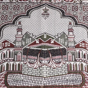 70x110cm turecké Islámské Muslimské Modlitební koberec Koberec Mat Namaz Salat Střapcem Ubrus Kryt Jóga Podložku, Deku, Dekorace Polyester