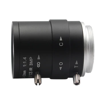 720P USB Kamera OV9712 CMOS 2.8-12mm, manuální varifokální CS Mount objektiv strojového vidění CCTV Video usb web kamery