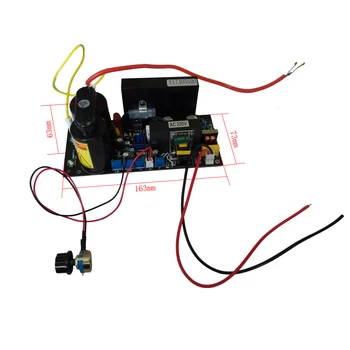 80W Power Pack pro 10g Transformátor pro Generátor Ozonu s Potenciometrem 2ks/Lot Výstup: 6KV/12KHz + Doprava Zdarma