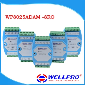 ( 8RO ) _ Relé výstupní modul / RS485 MODBUS RTU komunikace WP8025ADAM Wellpro