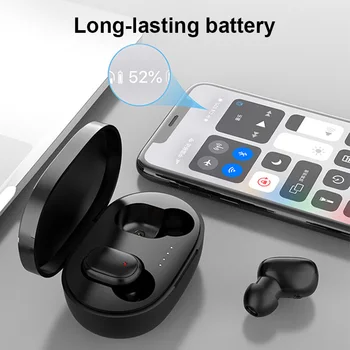 A6S Bluetooth Sluchátka TWS Bezdrátová Sportovní Sluchátka s potlačení Hluku Mikrofonu Stereo Sluchátka pro Xiaomi Redmi iPhone Huawei
