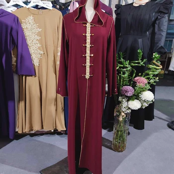 Abaya Dubaj, Turecko Kaftan Hidžáb Muslimské Šaty Islámu Oblečení Maxi Šaty Abaja Pro Ženy Roucho Musulman De Mode Djellaba Femme
