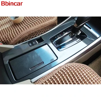 ABS Carbon Fiber Barva Středu Vnitřní Zařízení Okna, Spínač Odvzdušňovací Klika Dveří Vnitřní Kit Příslušenství Pro Honda Accord 9.
