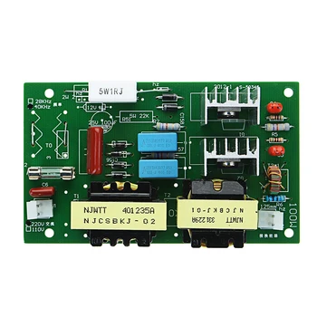 AC 220V 60W-100W Ultrazvukový Čistič Power Driver Frekvence Tester Deska S 2ks 50W 40KHZ Převodníky