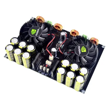 AC20~26V High Power Zesilovač Board TDA8954 420W + 420W 2.0 Třídy D Digitální Zesilovač Deska s Ventilátorem Chlazení