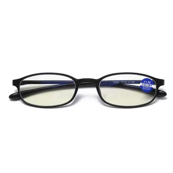 Ahora TR90 Ultralight Malý Oválný Rám Brýle na Čtení Ženy Muži Modré Paprsky Presbyopie Brýle Unisex +1.0 1.5 2.0 2.5 3.0 3.5 4