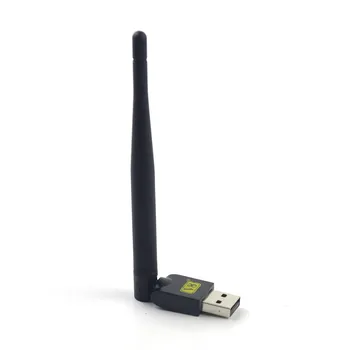 AIGYCAM Evropě Standardní 150Mbps Mini WiFi USB Adaptér Bezdrátové WiFi Adaptér RALINK RT5370 pro satelitní přijímač hd box WiFi LAN
