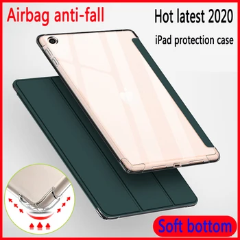 Airbag transparentní měkké ochranné Pouzdro Kryt Pro iPad New 2020 Vzduchu 4 10.9 inch Vzduchu 3 Pro 10.5 10.2 9.7 mini 123 5 pro ipad 234