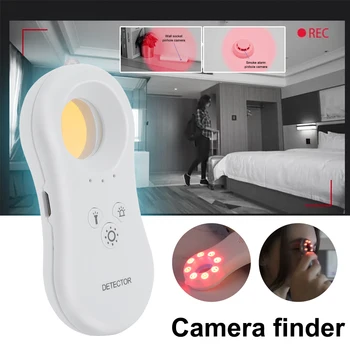 Alarm Svítilna Anti-krádeže Mini Domů Infračervený Detektor Multifunkční Kontrolní Hotel Přenosné Anti-spy Monitor Fotoaparátu