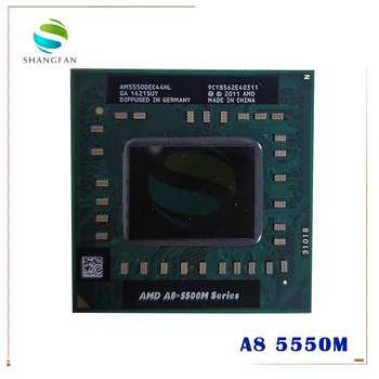Amd Notebook CPU A8 5500M series A8-5550M A8-5550M AM5550DEC44HL Socket FS1 CPU 4M Cache/2.1 GHz/Quad-Core Notebook procesor