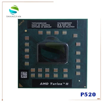 AMD Turion II Dual-Core Mobile P520 - TMP520SGR23GM 2.3 Ghz notebook CPU procesory Socket S1