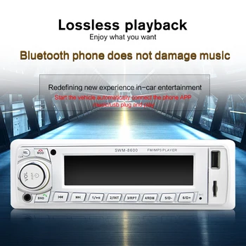 AMPrime Autoradio 1 din autorádia Bluetooth Hudba MP3 Multimediální Přehrávač, Podpora FM USB/SD/AUX Vstup Auto Audio Stereo Přijímač