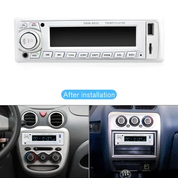 AMPrime Autoradio 1 din autorádia Bluetooth Hudba MP3 Multimediální Přehrávač, Podpora FM USB/SD/AUX Vstup Auto Audio Stereo Přijímač