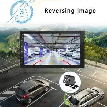 Android 2 Din autorádia, Multimediální Video Přehrávač, 2+16G Univerzální auto Stereo GPS MAPA Pro Nissan Pro Hyundai