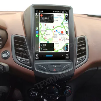 Android 9 4+64G PX6 Pro Ford Fiesta 2008 2009 2010 2011 - 2016 Vertikální Tesla IPS Displej Auto Multimediální Přehrávač, Rádio Headunit