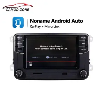 Android Auto Noname RCD330 Plus RCD330G Carplay Auto Rádio MIB 6 035 187B Pro VW Golf 5 6 Jetta MK5 MK6 CC Tiguan Passat Polo