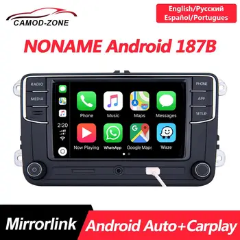 Android Auto Noname RCD330 Plus RCD330G Carplay Auto Rádio MIB 6 035 187B Pro VW Golf 5 6 Jetta MK5 MK6 CC Tiguan Passat Polo
