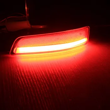 ANGRONG 2x Červené Zadní Nárazník Reflektor LED brzdové Brzdové Světlo Pro Lexus ES GS 250 350 300h 450h 2012+ Pro Toyota Corolla
