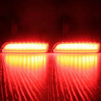ANGRONG 2x Červené Zadní Nárazník Reflektor LED brzdové Brzdové Světlo Pro Lexus ES GS 250 350 300h 450h 2012+ Pro Toyota Corolla