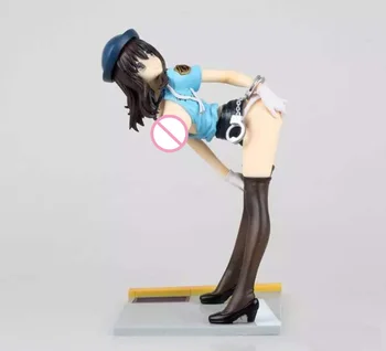 Anime Nativní Sexuální Policie Sexy Dívka 1/7 Měřítku PVC Akční Obrázek Toy Socha Dospělé, Sběratelské Model Panenka Dárky 20CM