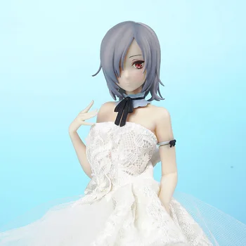 Anime Postavy Akeiro Kaikitan Sametové Bílé svatební šaty, 27 CM PVC Akční Obrázek toy Model Hračky, Sexy, Holka, Kolekce, Panenky Dárek