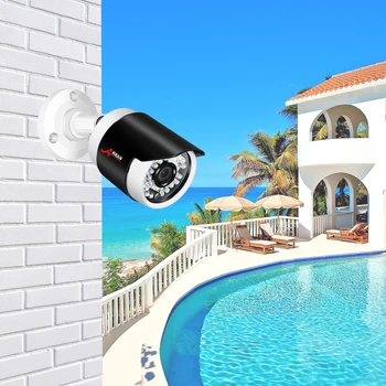 ANRAN Full HD 2.0 MP Bezpečnostní POE Kamery IP Kamery venkovní vodotěsné Noční Vidění Bezpečnostní CCTV Bezpečnostní Kamery P2P ONVIF Cam