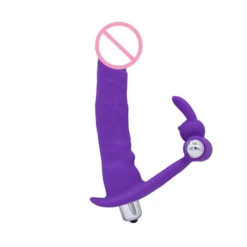 Anální Plug Vibrátor Vibrátor s Kroužkem Na Penis G-spot Stimulátor Vibrační Butt Plug, Anální Sex Hračky Pro Muže, Ženy, Vibrátor, Masturbátor