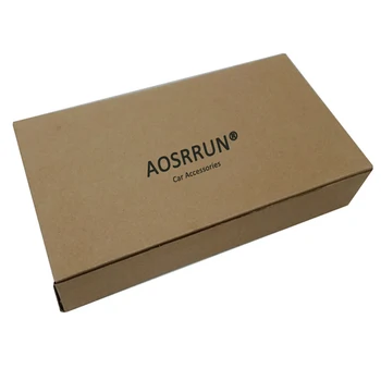 AOSRRUN PU kožené Auto Loketní opěrka Box Kryt autodoplňky Pro Audi A3 Q3 2013-2018