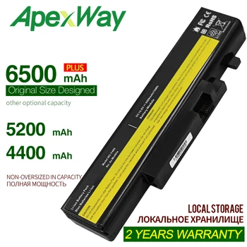 ApexWay 6buňka laptop baterie pro LENOVO L09N6D16 JIGU L09S6D16 L10L6Y01 L10L6Y01 L10N6Y01 L10S6Y01 IdeaPad Y460 Y560 B560 Y560A