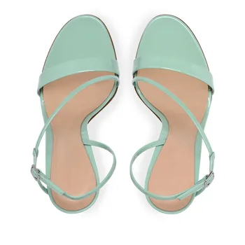 Arden Furtado Létě 2019 módní dámské boty stručné spony popruh sexy sandály na jehlovém podpatku podpatky 12cm party boty big, velikost 45