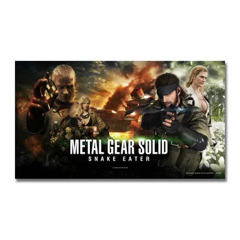 Art Hedvábí Nebo Plátno Tisku Metal Gear Solid V Horké Hra, Plakát 13x24 32x57 palců Pro Místnosti Dekor Dekorace-001
