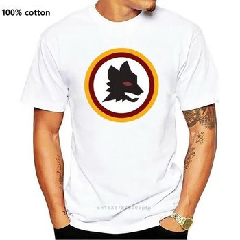 AS Roma Ultra Vlk Distressed Logo T-Shirt