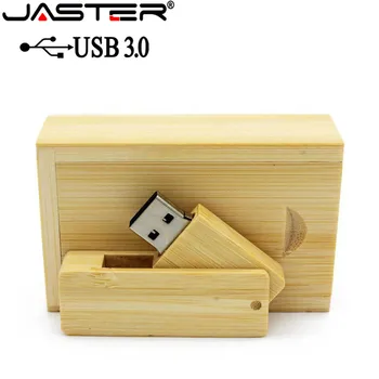 ASTER USB 3.0 dřevěné usb+box USB flash disk, flash disk 64 GB 16 GB 32 GB 4 GB fotografie svatební dary 1KS zdarma vlastní logo