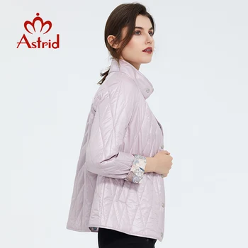 Astrid 2020 nové Jarní módní Krátké ženy kabát Stojan límec vysoce kvalitní ženy Vynosit trend Městské Tenkou Bundu JSEM-9423