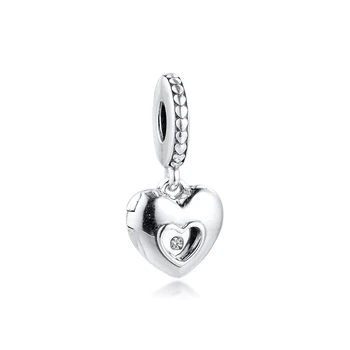 Autentické 925 Sterling Silver 2017 Klubu Srdce Houpat Kouzlo Korálky pro Výrobu Šperků se Hodí Původní Kouzlo Náramek Berloque