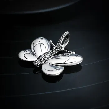 Autentické 925 Sterling Silver Kouzlo Nové Butterfly Inovativní Létání Přívěsek Fit Pandora Ženy, Náramek & Náhrdelník Diy Šperky