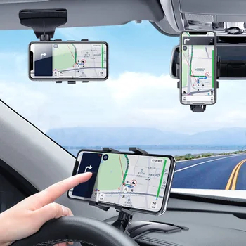 Auto 360 Stupňů Otočný Telefon Držák Gravitace Držák do Auta Pro Telefon Air Vent Clip Mount Mobilní Stojan Smartphone GPS Podpora