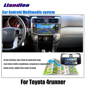 Auto Android Multimediální Pro Toyota 4runner 2010~2016 2017 2018 2019 Rádio Stereo Audio Video GPS Navigace Zobrazení na Obrazovce TV