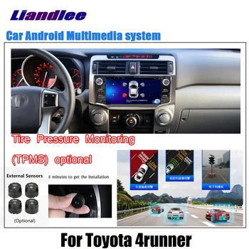 Auto Android Multimediální Pro Toyota 4runner 2010~2016 2017 2018 2019 Rádio Stereo Audio Video GPS Navigace Zobrazení na Obrazovce TV