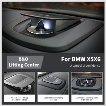 Auto Centrum Roh Pro BMW X5 F15 X6 F16 F10 F11 F01 5 7 F07 Řady LED Zvedání Reproduktory BO Kvalitní Kit Tweeter 4Inch Midrange, Bass