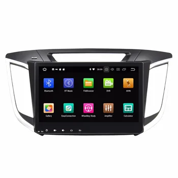 Auto dvd gps přehrávač Pro HYUNDAI IX25 CRETA auto dvd gps navigace raido video auto 2 din Android 8.0 10.1 palcový audio přehrávač