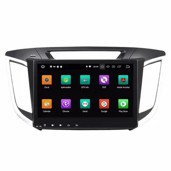 Auto dvd gps přehrávač Pro HYUNDAI IX25 CRETA auto dvd gps navigace raido video auto 2 din Android 8.0 10.1 palcový audio přehrávač