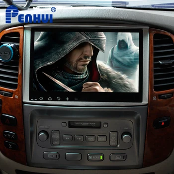 Auto DVD pro Toyota Land Cruiser 100/ Lexus LX 470 (2002-2008), Auto Rádio Multimediální Video Přehrávač, GPS Navigace Android 10.0